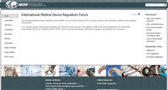 Desktop Screenshot of imdrf.org